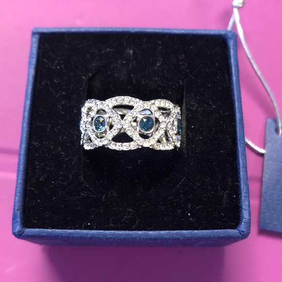 Silver & Blue Swarovski - Picture 3 of 5